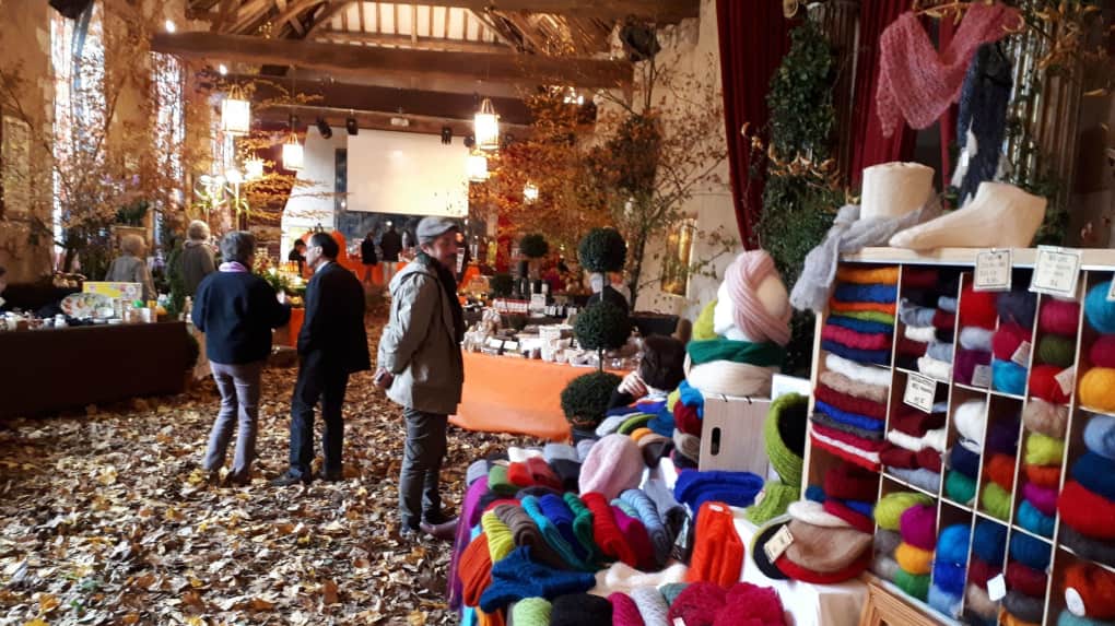 L’orangerie s’est transformée en forêt magique.